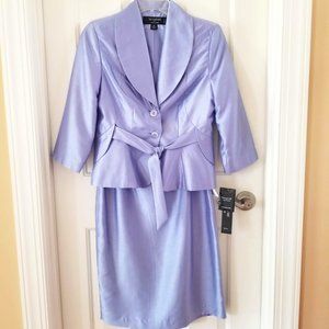 Signature Larry Levine Periwinkle 2pc suit